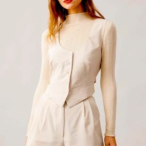 Linen Vest Waistcoat